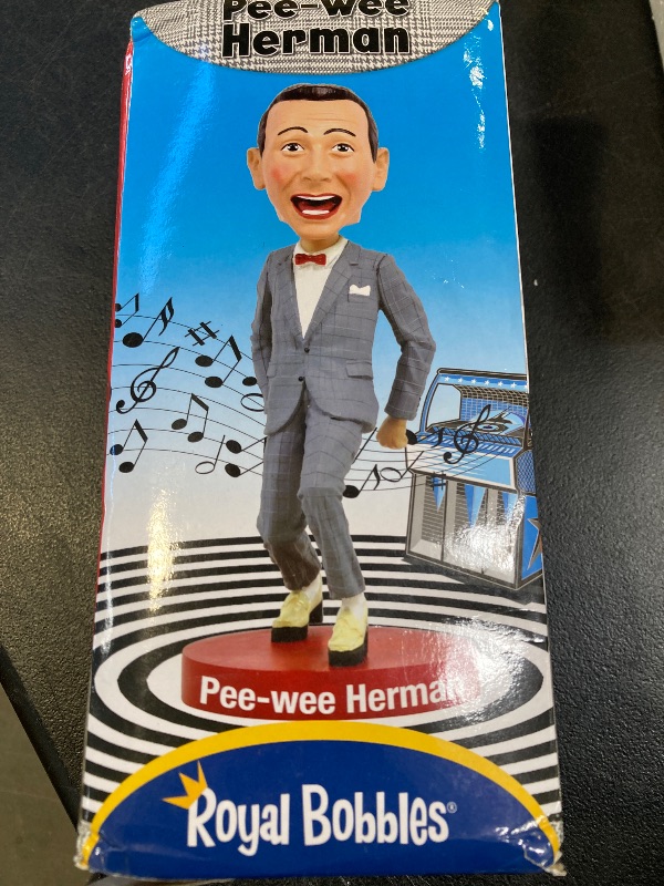 Photo 1 of Royal Bobbles Pee Wee Herman Collectible Bobblehead Statue