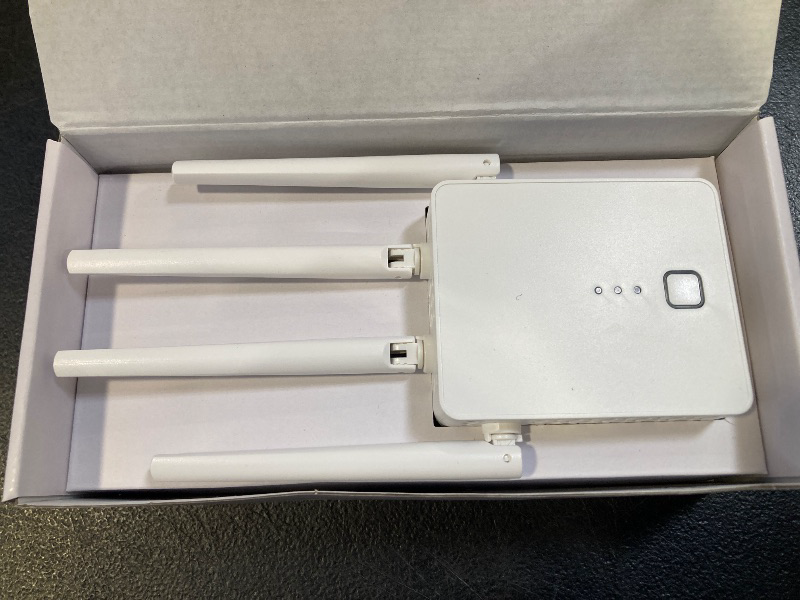 Photo 1 of nonser WiFi Extender, 2024 Fastest WiFi Booster 1200Mbps Dual Band (5GHz/2.4GHz) WiFi Extenders Signal Booster for Home, WiFi Repeater with Ethernet Port Covers up to 10000sq. ft and 55 Devices