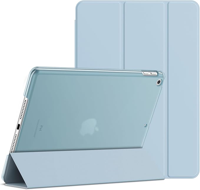 Photo 1 of JETech Case for iPad 10.2-Inch (2021/2020/2019 Model, 9/8/7 Generation), Auto Wake/Sleep Cover (Beige)