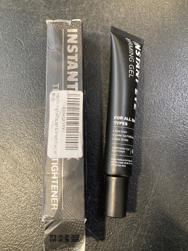 Photo 1 of Instant Firming Eye Cream,Temporary Eye Tightener for Under-Eye Bags,Dark Circles & Puffiness|Anti-Aging Face Lift Cream to Smooth Fine Lines