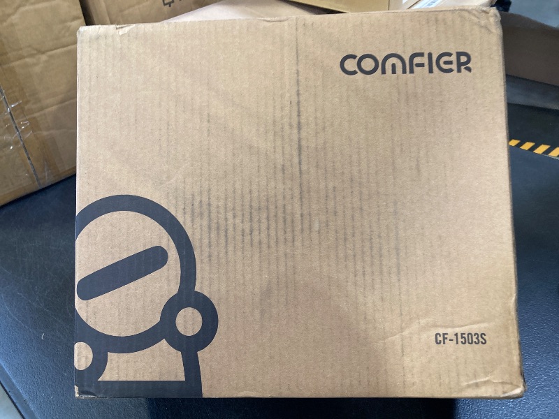 Photo 1 of COMFIER Back Lumbar Support Pillow for Office,Car,Heated Back Support with 4 Shiatsu Massage Heads & Heating Function, Memory Foam Lumbar Pillow for Computer Gaming Chair-Gray