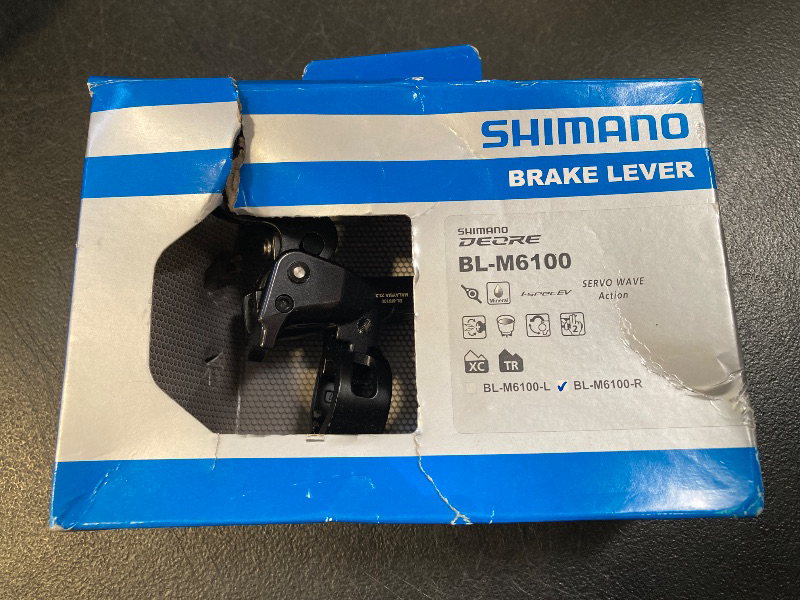 Photo 1 of SHIMANO Deore BL-M6100 Deore, Complete Brake Lever, I-spec EV Ready, Right Hand
