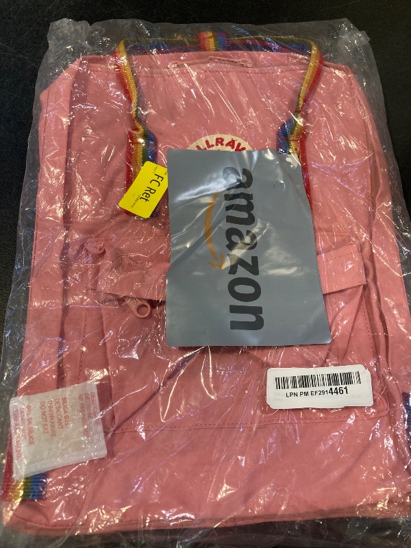 Photo 1 of Fjällräven Kånken Rainbow Pink/Rainbow Pattern One Size