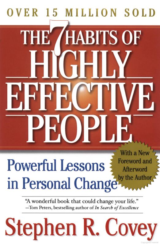 Photo 1 of The 7 Habits of Highly Effective People
