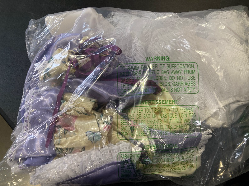Photo 1 of California Costumes, Biergarten Dame/Shepard Girl, Women's Size X-Small, Purple/White