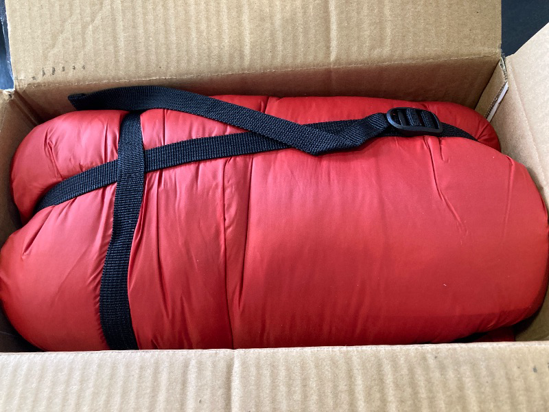 Photo 1 of ALPS Mountaineering Pinnacle Quilt - Charcoal/Red