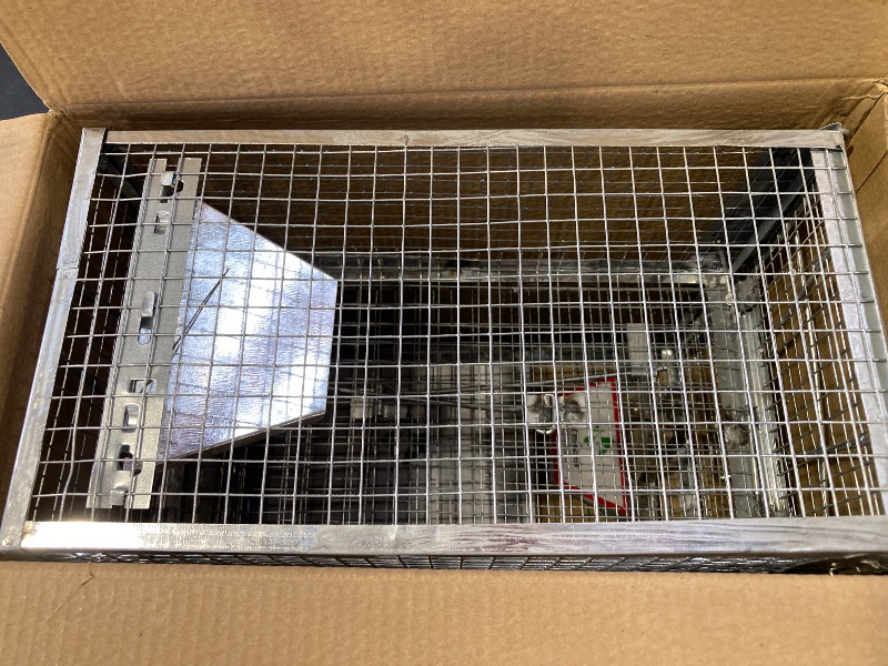 Photo 1 of Kensizer 2-Pack Humane Rat Trap, Chipmunk Rodent Trap That Work for Indoor and Outdoor Small Animal - Mouse Voles Hamsters Live Cage Catch and Release