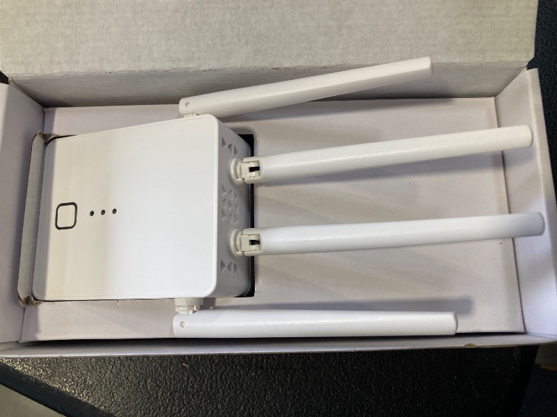Photo 1 of nonser WiFi Extender, 2024 Fastest WiFi Booster 1200Mbps Dual Band (5GHz/2.4GHz) WiFi Extenders Signal Booster for Home, WiFi Repeater with Ethernet Port Covers up to 10000sq. ft and 55 Devices
