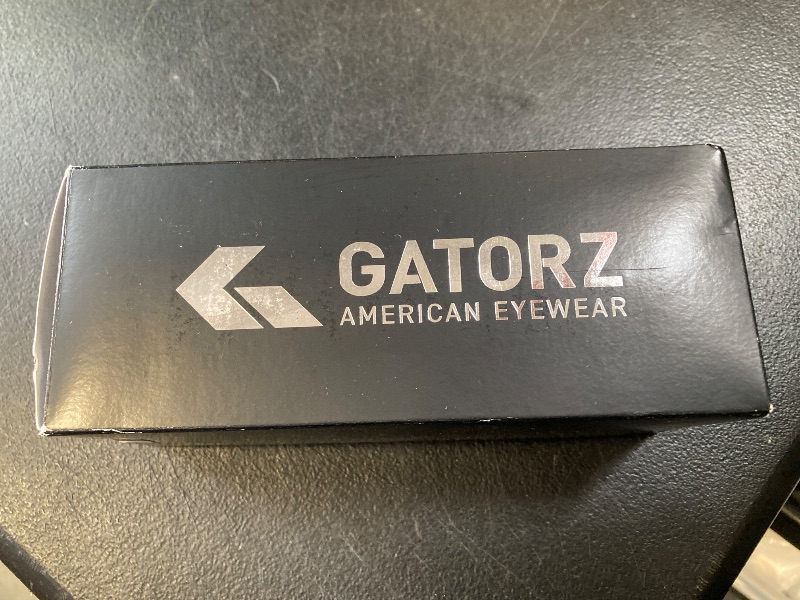 Photo 1 of Gatorz Eyewear MISPEC Ballistic ANSI Z87.1 Marauder Sunglasses - Black Cerakote with Black Logo Smoke Lens - GZ-12-401