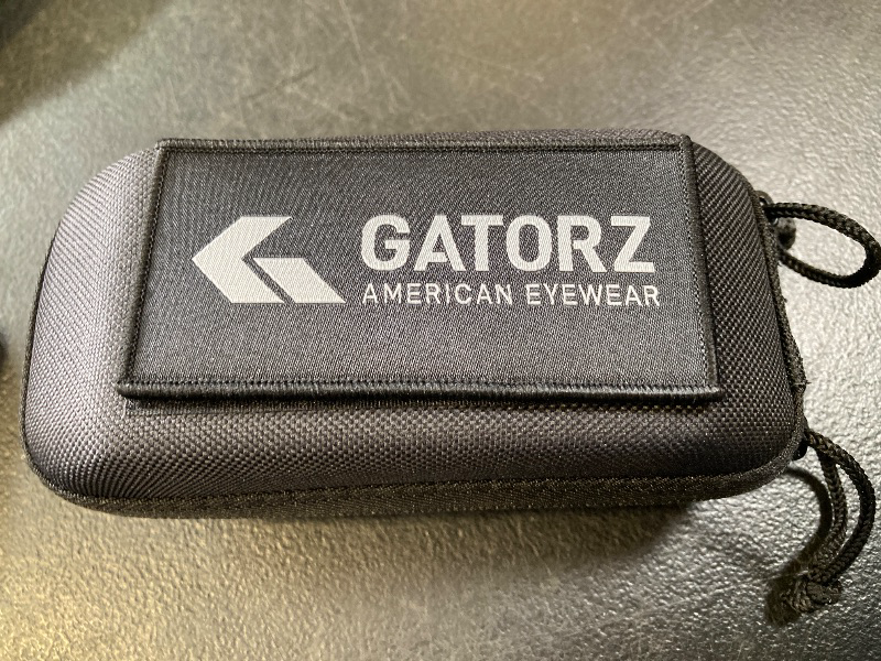 Photo 1 of Gatorz Eyewear MISPEC Ballistic ANSI Z87.1 Marauder Sunglasses - Black Cerakote with Black Logo Smoke Lens - GZ-12-401