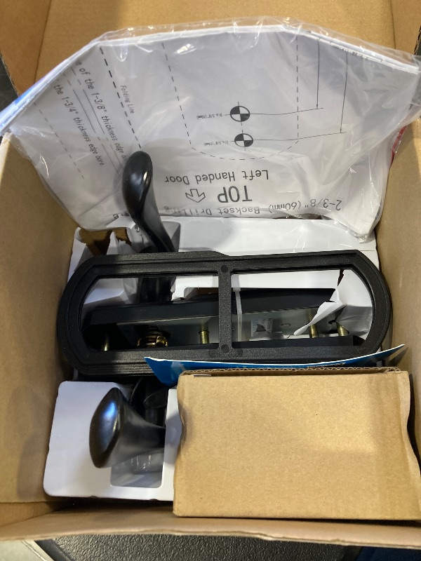 Photo 1 of Elemake Keyless Door Lock with Keypad, Right Handed Mechanical Door Lock, Security Combination Digital Stainless Steel 304 - Not a Deadbolt