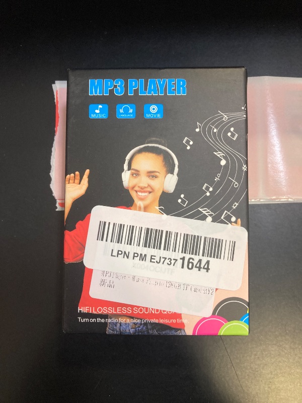 Photo 1 of 128GB MP3 Player,with Bluetooth 5.2, Music Player with Built-in HD Speaker, Voice Recorder, HiFi Sound, E-Book, Earphones Included