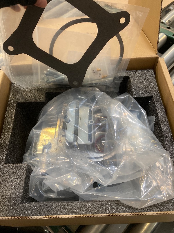 Photo 1 of 0-80457S Carburetor 600 CFM 4 Barrel 4160 Street Warrior Electric Choke Carb