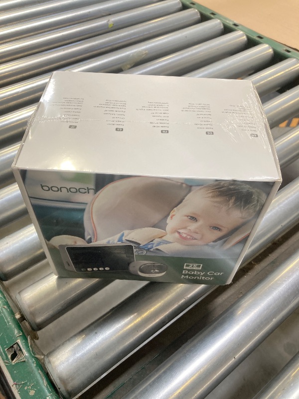 Photo 1 of bonoch 5" 1440P Baby Car Camera - 360 Degree Rotating Wide View Backseat Rear Facing Mirror for Baby, USB Powered with Charger, Easy Setup Car Seat Monitor, Night Vision
