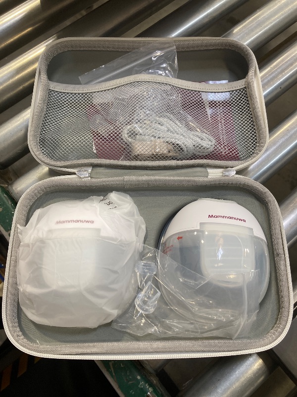Photo 1 of Mammanuwa Electric Breast Pump - Lightweight, Portable, & Hands-Free with Baby Mouth Technology - BPA-Free, 4 Modes, 9 Levels - Elevate Your Breastfeeding Style with Mammanuwa S32
