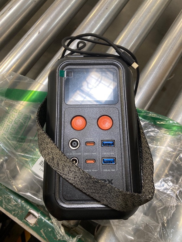 Photo 1 of AsperX Portable Power Station, 192Wh LiFePO4 Battery with 200W Output, Dual 140W PD3.1 Fast Charging, Smart Display, 60,000mAh DC Laptop Power Bank Station for Outdoor Travel, Camping, Home, Emergency
