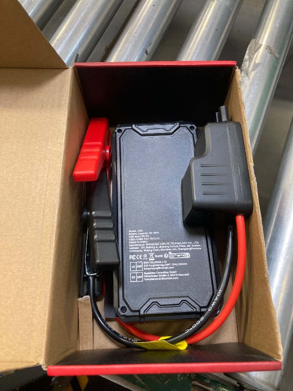 Photo 1 of 4000A Battery Jump Starter Portable, USB C Car Battery Pack Jump Starter Box for Car, 26800mAh Booster Jump Start Power Bank Jumper Starter Portable