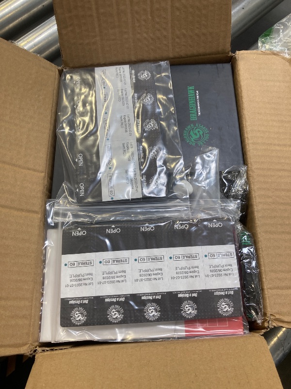 Photo 1 of Dragonhawk Atom Wireless Tattoo Gun Pen Machine Kit - Complete Beginner Tattoo Kit with 20 Cartridge Needles, Battery Power Supply for Lining Shading