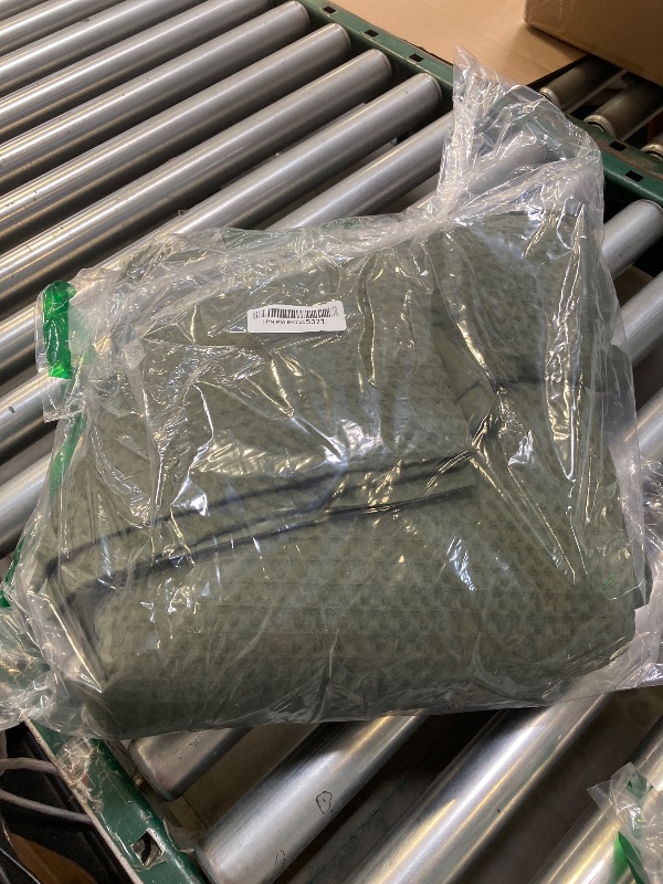 Photo 1 of Bedsure Cotton Duvet Cover Set - 100% Cotton Waffle Weave Olive Green Duvet Cover California King Size, GentleSoft™ and Breathable Cal King Bedding Set for All Season, 3 Pieces, 104"x98"