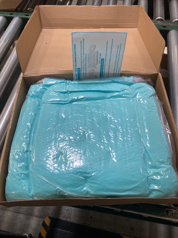 Photo 1 of Full Body Bath Pillow for Bathtub, Thick Bathtub Cushion with Laundry Bag, Luxury Tub Pillow for Bath for Headrest Neck and Back Support Ocean Blue 51" x 16"