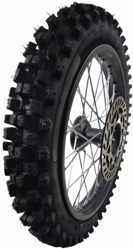 Photo 1 of 19 "Front Wheel Rim Tire Assembly for Dirt Bike 100-19 15mm axle Front Wheel Rim Tire Fits 50cc-125cc dirt bike TTR SSR CRF Apollo Includes brake disc.
