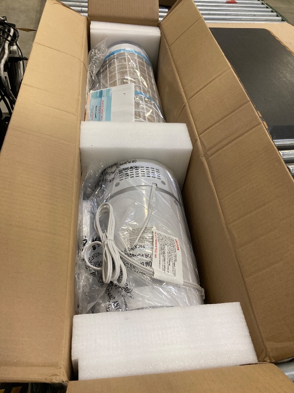 Photo 1 of 42 INCH Windowless Portable Air Conditioners w/4 Modes & 3 Speeds, 1-Gal Tank for 15H Cooling, 12H Timer, Swamp Cooler Air Conditioner No Window Needed, 90° Oscillating AC Unit for Bedroom
