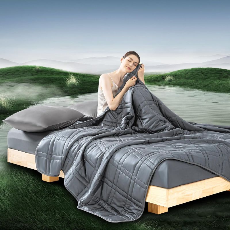 Photo 1 of Weighted Blanket King Size California King Size Warm Short Plush Cool Tencel