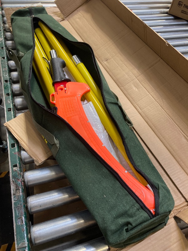 Photo 1 of Pole Saws for Tree Trimming, 7.3-27 ft Extendable Tree Trimmers Long Handle Pruner, Sharp Steel Blade and Scissors High Branches Trimming, Tree Pruner, Tree Saw
