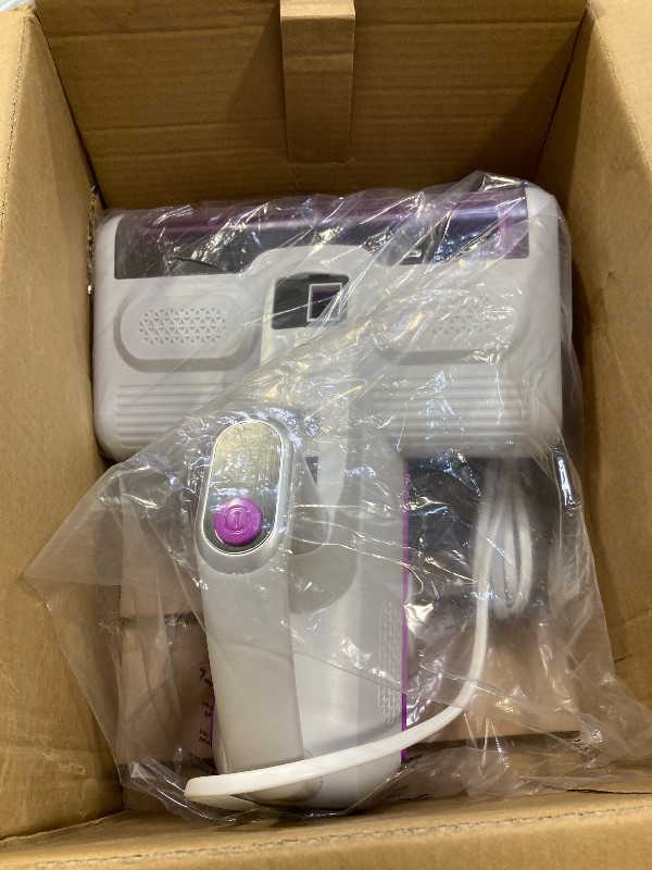 Photo 1 of winterbear Mattress Vacuum Cleaner, 17Kpa Suction 500W High Power Handheld Roller-Type Bed Vacuum Cleaner with U-V-C Light & High Heating & Ultrasonic Tech, 2 * 30000Rpm Brush Rolls, Corded, White