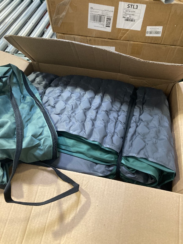 Photo 1 of Self Inflating Sleeping Pad with Electric Pump, 3.14" Ultra-Thick Memory Foam Sleeping Mats for Camping,Easy Inflate&Deflate,9.5 R-Value Insulated Camping Mattress Pad with Pillow for Car Travel Tent
