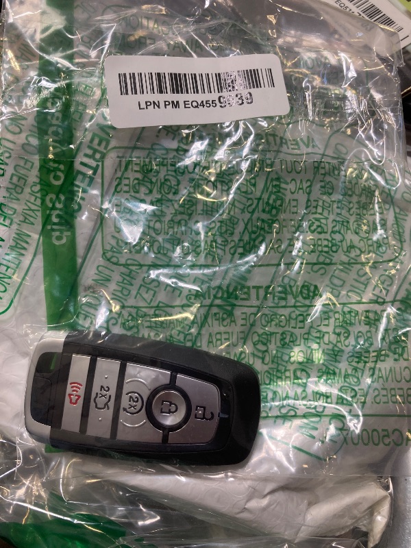 Photo 1 of MechanMagic Key Fob Replacement Compatible for Ford 2017-2022 Mustang 2018-2022 Fusion Push Start 5 Button Keyless Entry Remote Start Control 164-R8149 M3N-A2C93142600