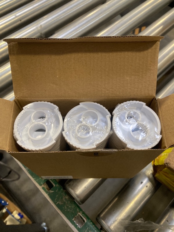 Photo 1 of GLACIER FRESH Water Filter Compatible with XWFE (Built-in CHIP), Replacement for GE XWFE, XWF Refrigerator Water Filter NSF/ANSI 53 Certification Pack of 3