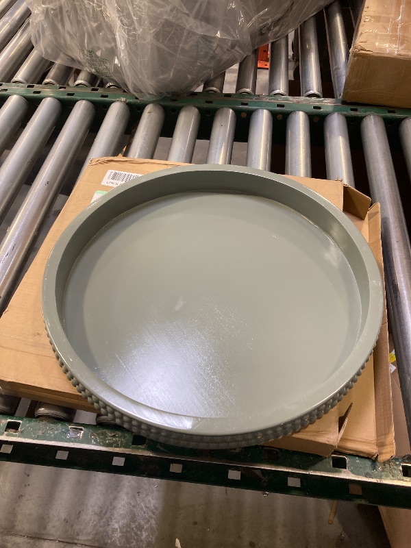 Photo 1 of 16" Wooden Table Tray 