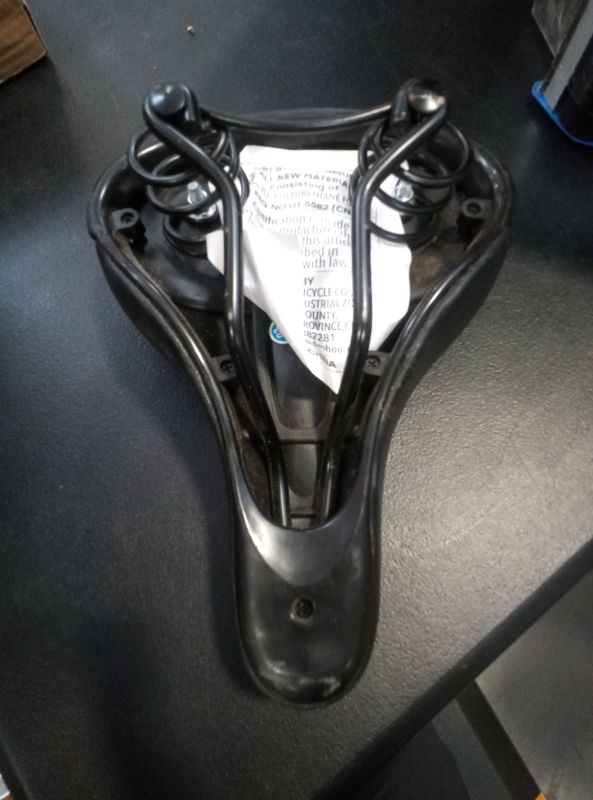 Photo 1 of BLACK BIKE SEAT