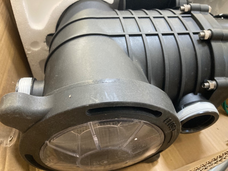 Photo 1 of Swimming Pool Pump 2.0 HP 6498GPH, High-Self Primming Energy Saving voltage 120V Pumps, for Above Ground Pools, with Strainer Basket (2.0HP HBP1500)
