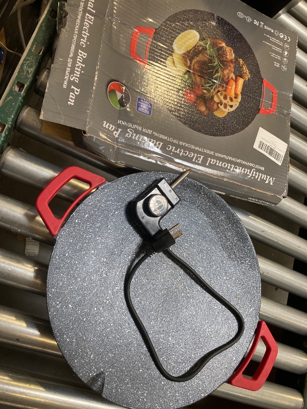 Photo 1 of AORAN Indoor Grills Electric Smokeless – Nonstick Electric Griddle for Indoor Use, Compact & Versatile Cooking for Steaks, Pancakes, and BBQ
