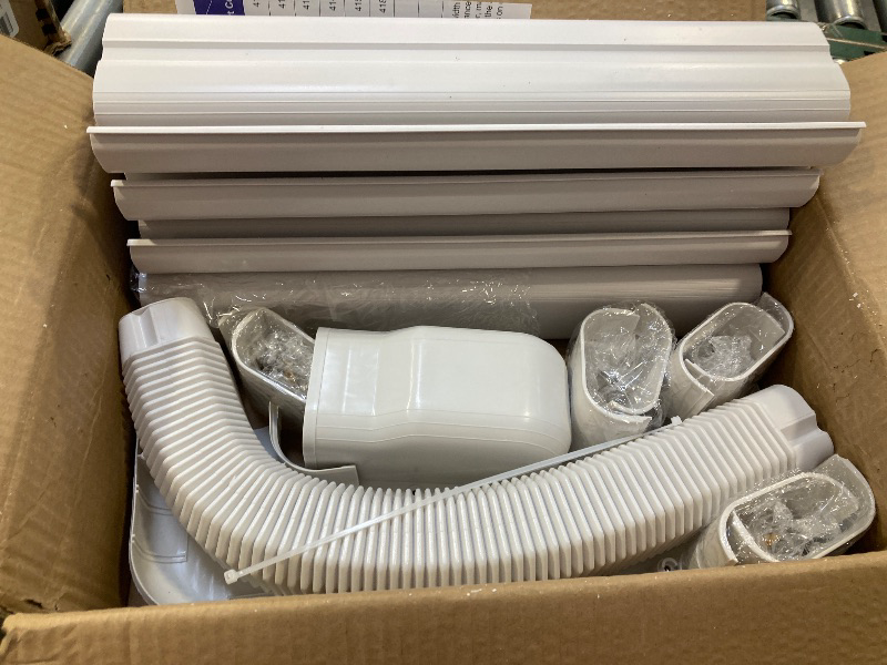 Photo 1 of   PVC Line Cover Kit for Mini Split and Central Air Conditioners, AC Heat Pumps Systems
