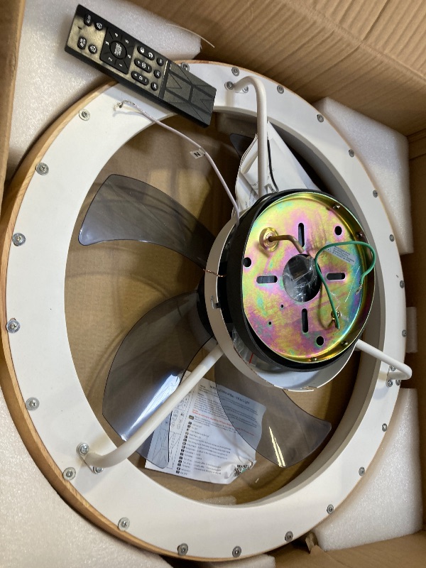 Photo 1 of 20" Ceiling Fan Semi Flush Mount Low Profile Fan
