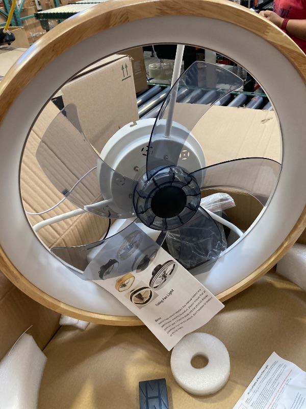 Photo 1 of 20" Ceiling Fan Semi Flush Mount Low Profile Fan
