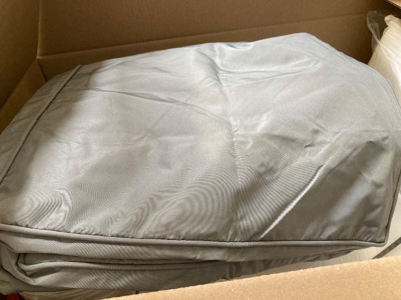 Photo 1 of  Outdoor Chaise Cushion, Water Repellent Stone Grey  
