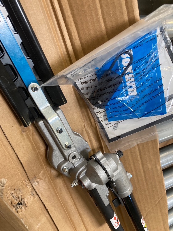 Photo 1 of 16 in. Articulating Hedge Trimmer Attachment