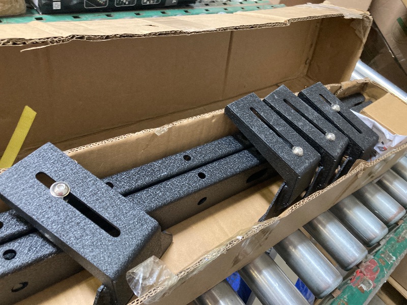 Photo 1 of 300 LBS Roof Rack Cross Bars with 4 Pcs LED Lights Bar Compatible for 2007-2025 Jeep Wrangler JK JKU JL JLU Unlimited & Gladiator JT & 84-01 Cherokee XJ Hardtop, Roof Rail Crossbars Rooftop
