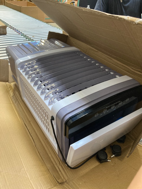 Photo 1 of Portable Air Conditioners, 2500 CFM Swamp Cooler with 6.87 Gal Water Tank, 3-Speed Fan, 25 DB Evaporative Air Cooler with 16 FT Remote Control, 120°Oscillation, 7.5H Smart Timer, 4 Ice Packs