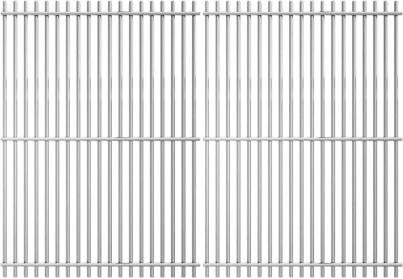 Photo 1 of 18.75" Stainless Steel Cooking Grate for Weber Genesis II 300 and Genesis II LX 300 Series Gas Grills, Genesis ll LX E/S-340, Genesis ll S-310, Genesis ll 310/335, Replacement Parts for Weber 66095
