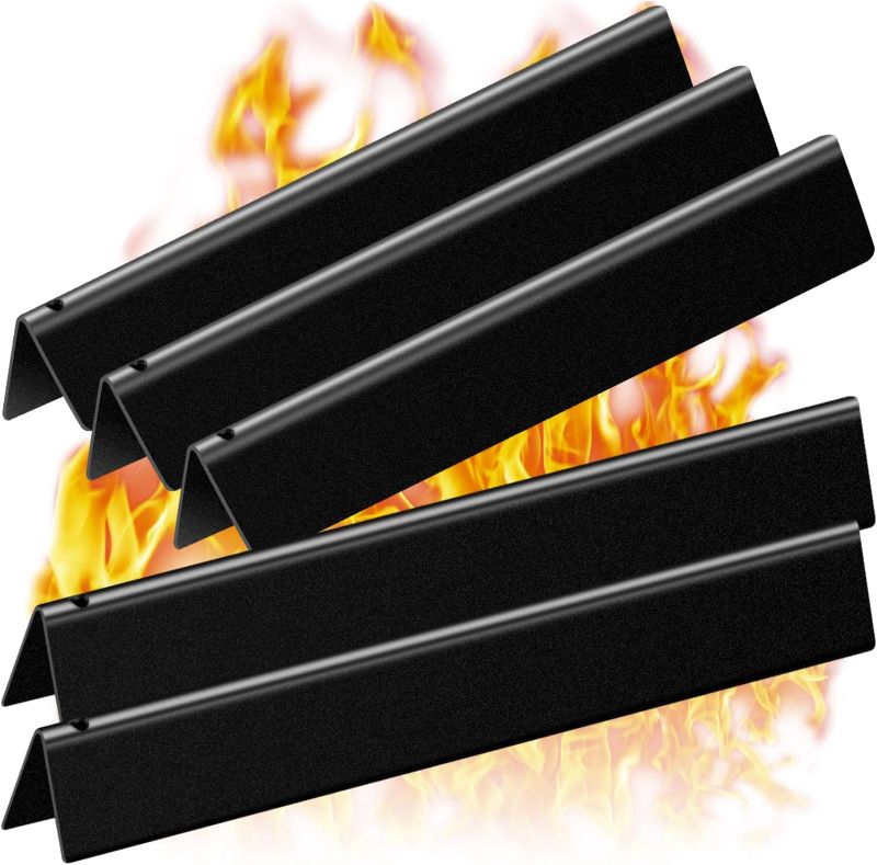 Photo 1 of Flavorizer Bars 22.5 Inch for Weber Spirit Grill Parts Genesis Silver Gold B C Grill Parts, Spirit 300 320 330 E310 Grill Parts with Side Control, 5 PCS Genesis Grill Parts for Weber 7536 7537
