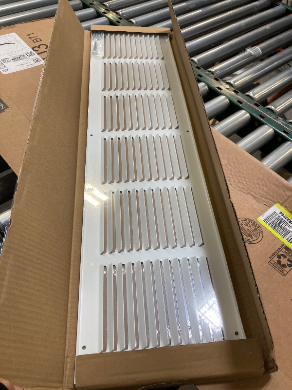 Photo 1 of 30x6 Return Air Grille(Duct Opening Size),Air Return Vent Cover,Flat Vent Cover,Rejillas De Aire Acondicionado para Casa,Return Air Grilles,Outer Dimensions:31.75"Wx7.75"H(30"W x 6"H, Duct Opening)
