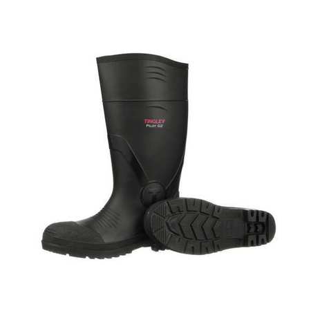 Photo 1 of SZ9 BLK PVC Sock Boots
