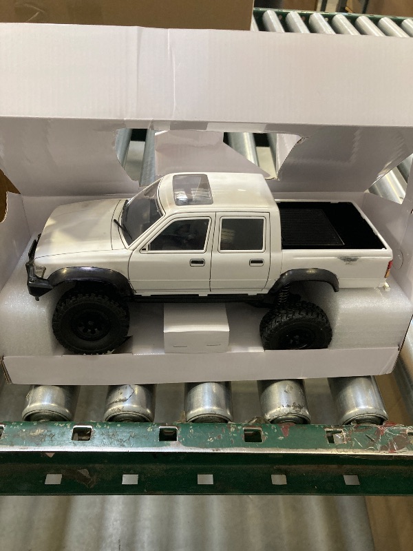 Photo 1 of RC Rock Crawler RC Truck 4x4 WPL C64-1 RC Crawler Off Road 1/16 Remote Control Truck Proportional Throttle Steering RTR Upgraded Chassis Axle Mounted Servo Counter Rotating Gearbox for Adult