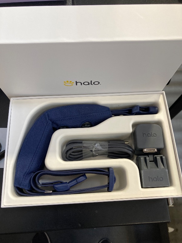 Photo 1 of Halo Collar 4, All New GPS Wireless Dog Fence & Dog Training Collar with GPS Tracker, Subscription Required, Waterproof, One Size, Midnight