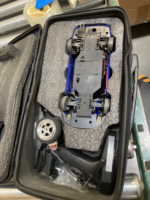 Photo 1 of WPLDEWAN RC Drift Car with Gyro 1/18 Scale LDRC Drift Car Remote Control RWD Hobby Drifting Vehicle 2.4 GHz Proportional Throttle Steering ESP Gyroscope Metal Drive Shaft Alloy Shell Adult LD1899